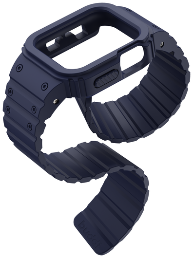 Buddi Forge - Apple Watch 40/41MM - Bandje & Hoesje Blauw afbeelding 10