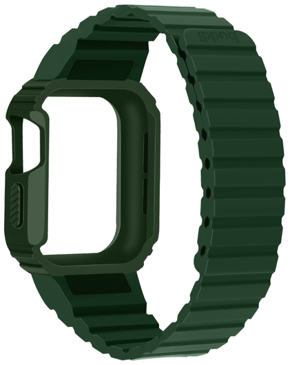 Buddi Forge - Apple Watch 40/41MM - Bandje & Hoesje Groen afbeelding 2