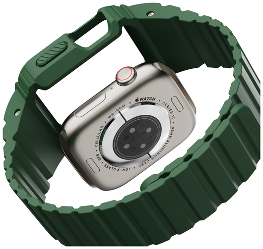 Buddi Forge - Apple Watch 44/45MM - Bandje & Hoesje Groen afbeelding 7