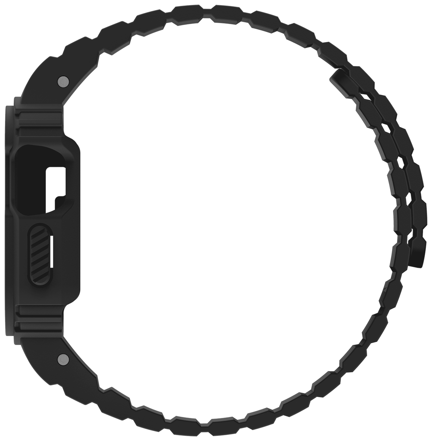 Buddi Forge - Apple Watch 49MM - Bandje & Hoesje Zwart afbeelding 3