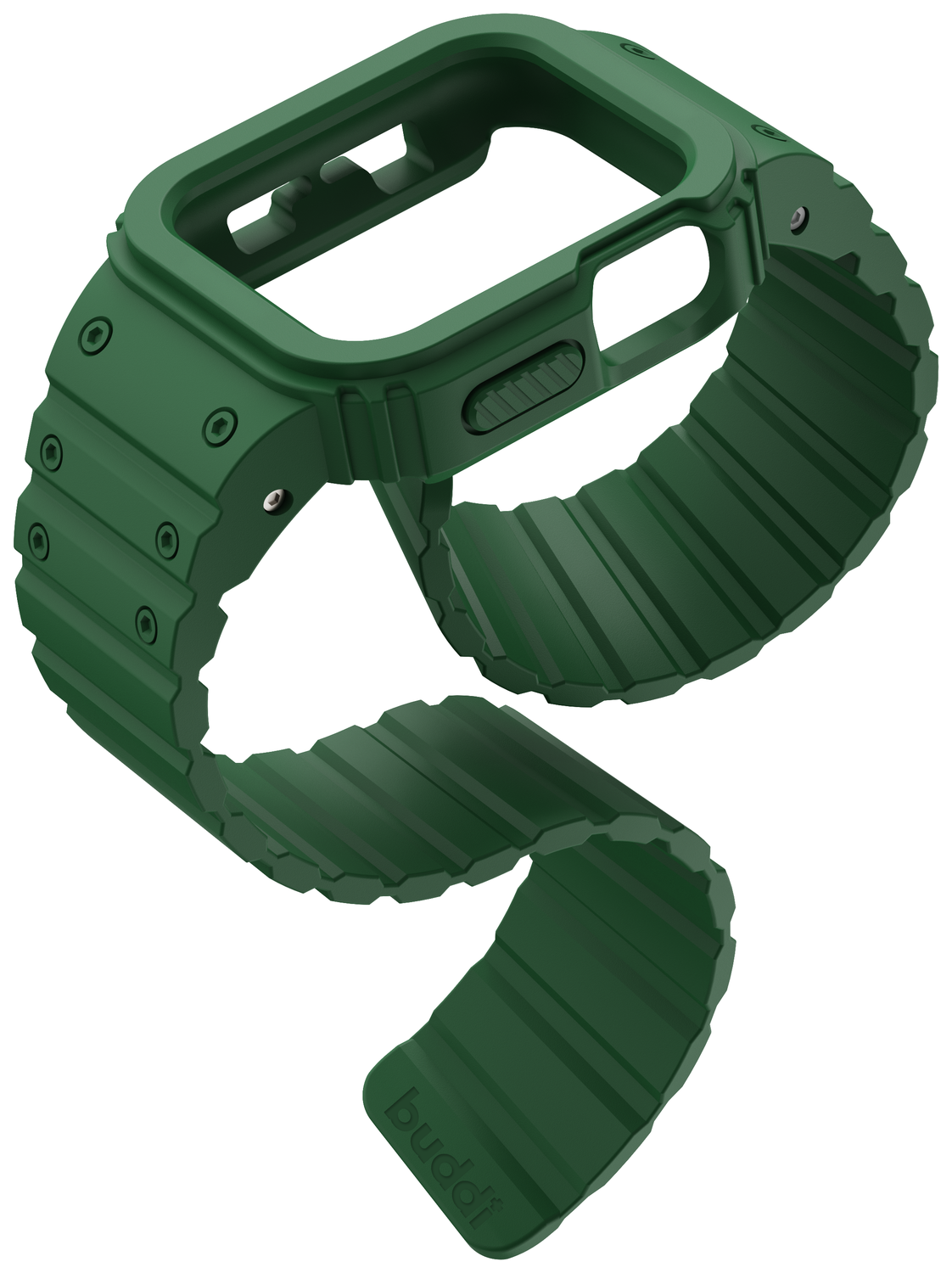 Buddi Forge - Apple Watch 49MM - Bandje & Hoesje Groen afbeelding 10