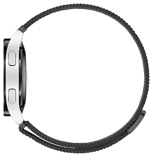 SBG Universeel Smartwatch / Horloge Bandje - Milanees - 20MM - Zwart afbeelding 10