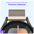 SBG Universeel Smartwatch / Horloge Bandje - Milanees - 20MM - Sterrenlicht afbeelding 3