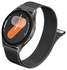 SBG Universeel Smartwatch / Horloge Bandje - Milanees - 22MM - Zwart afbeelding 8
