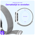 SBG Universeel Smartwatch / Horloge Bandje - Milanees - 22MM - Zilver afbeelding 4