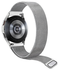 SBG Universeel Smartwatch / Horloge Bandje - Milanees - 22MM - Zilver afbeelding 9