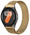 SBG Universeel Smartwatch / Horloge Bandje - Milanees - 22MM - Goud afbeelding 1