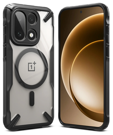 Ringke Fusion X Magnetic OnePlus 15 Hoesje MagSafe Zwart afbeelding