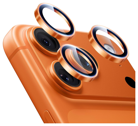 ESR Armorite iPhone 17 Pro (Max)/16 Pro (Max) Camera Lens Protector Oranje afbeelding 1