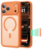 ESR Classic Hybrid iPhone 17 Pro Max Hoesje MagSafe Back Cover Oranje