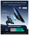 ESR OmniLock 25W MagSafe / Qi2 Telefoonhouder Ventilatierooster CryoBoost Zwart afbeelding 4