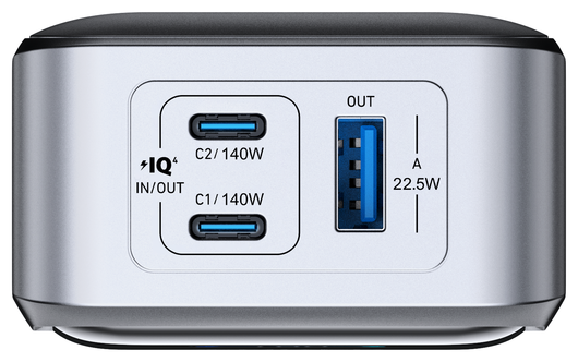 Anker Prime (300W) 26.250 mAh Powerbank Laptop/MacBook met 140W Snelladen Grijs afbeelding 10