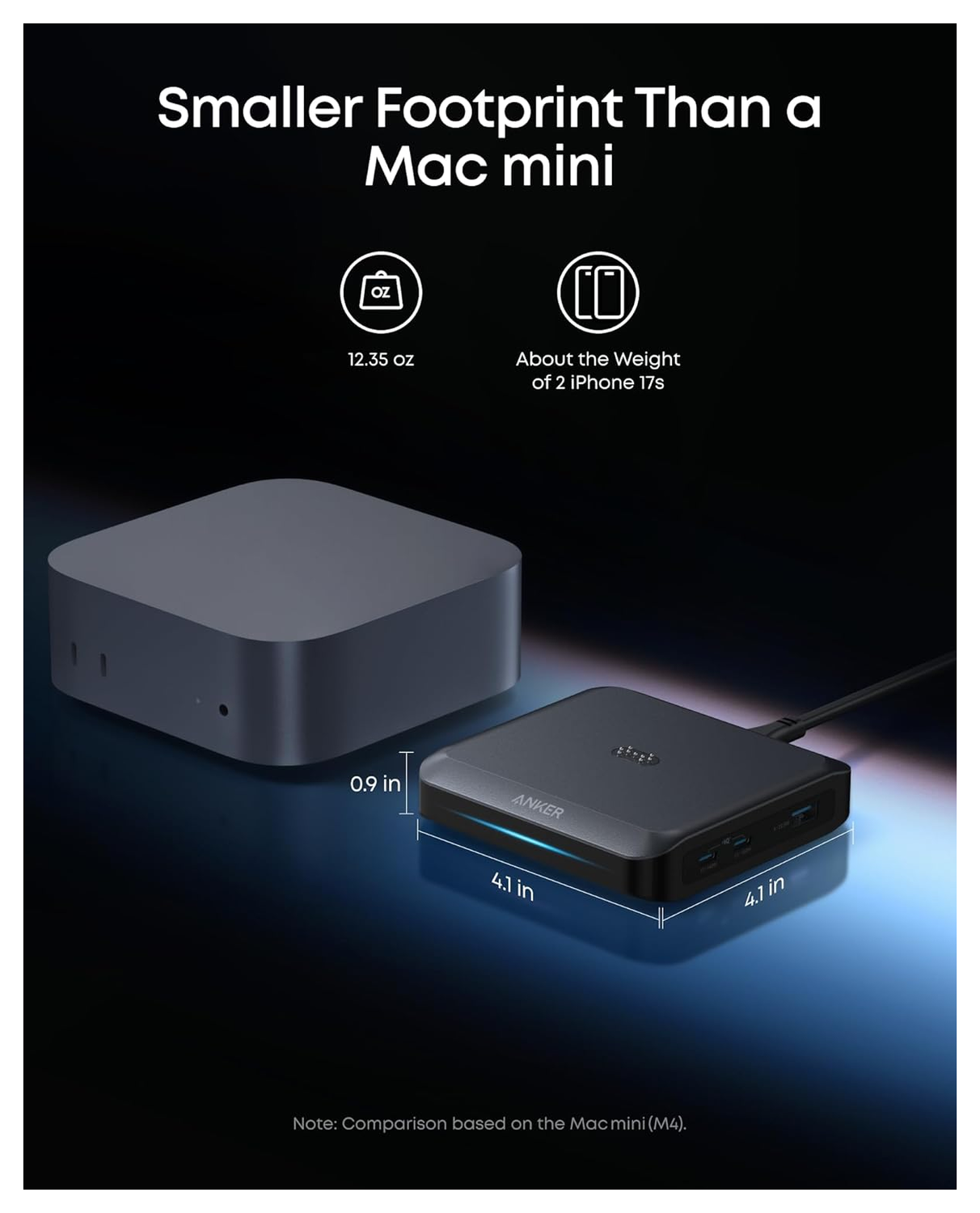 Anker Prime Oplaad Station 150W met Bluetooth en Wifi Zwart afbeelding 8