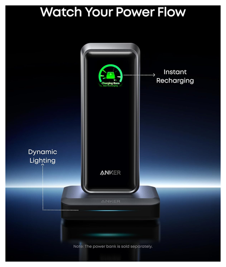 Anker Prime Oplaad Station 150W met Bluetooth en Wifi Zwart afbeelding 7