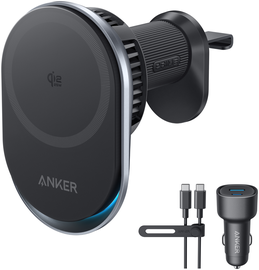 Anker Prime (25W) Qi2 Telefoonhouder Auto Ventilatierooster met MagSafe Opladen