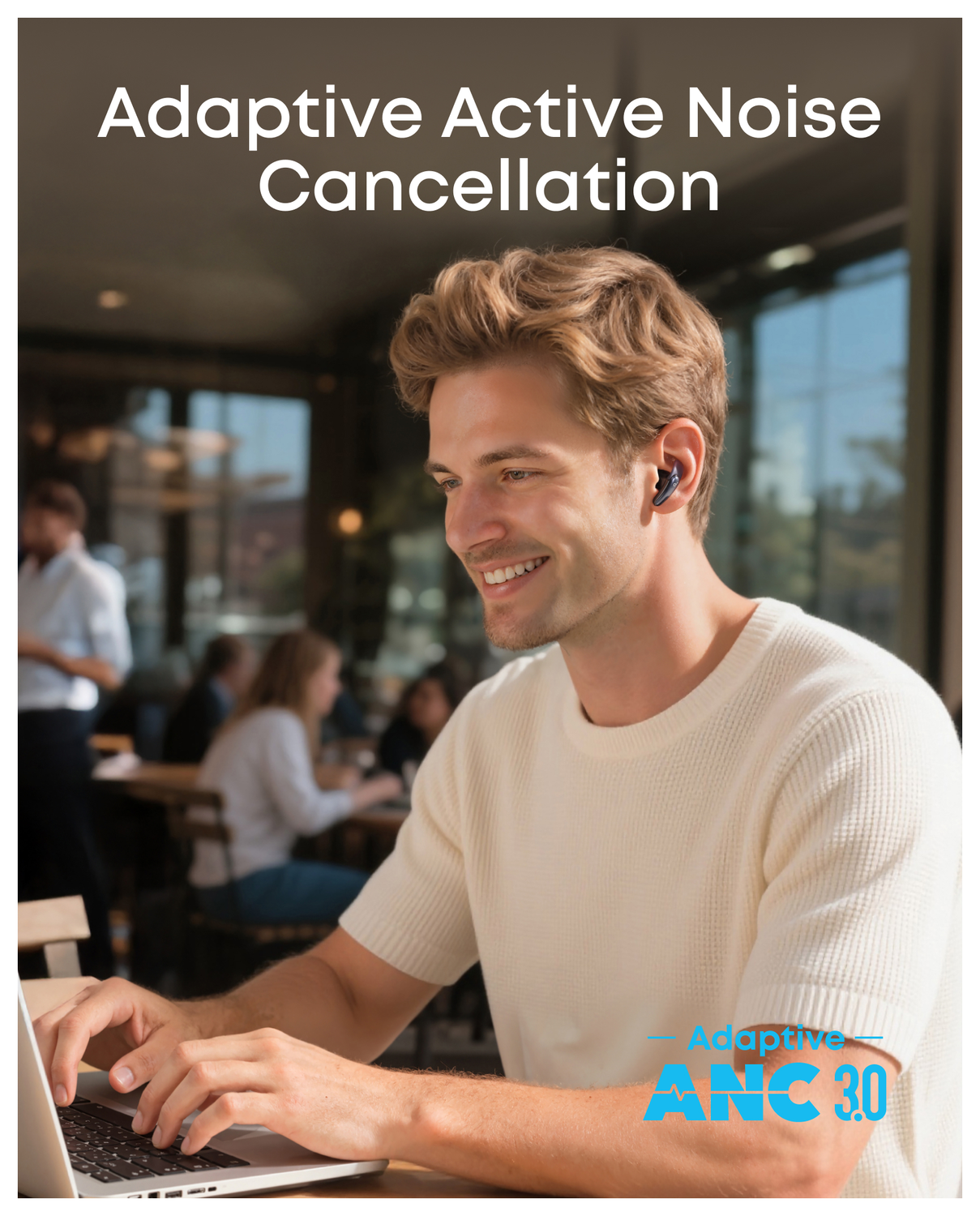 Anker SoundCore Liberty Draadloze Oordopjes Noise Cancelling Zwart afbeelding 3