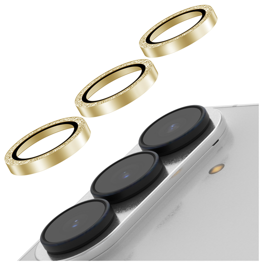 AVY Samsung Galaxy Z Fold 7 Camera Lens Protector Rings Glitter Goud afbeelding 1