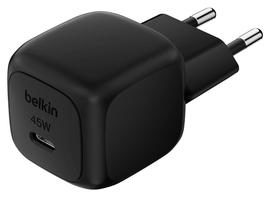 Belkin BoostCharge 45W USB-C Snellader Power Delivery Fast Charge Zwart afbeelding