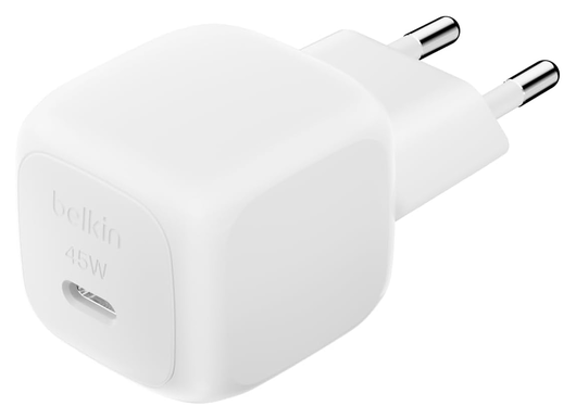 Belkin BoostCharge 45W USB-C Snellader Power Delivery Fast Charge Wit afbeelding 1