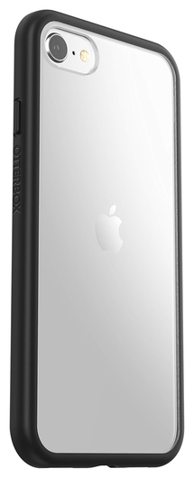 OtterBox React iPhone SE (2022/2020) / 8 / 7 Hoesje Back Cover Transparant Zwart afbeelding 4