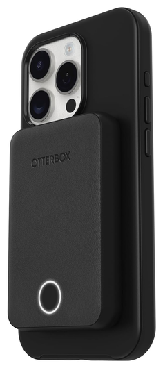 OtterBox 5.000 mAh Draadloze MagSafe Powerbank Reisformaat Zwart afbeelding 1