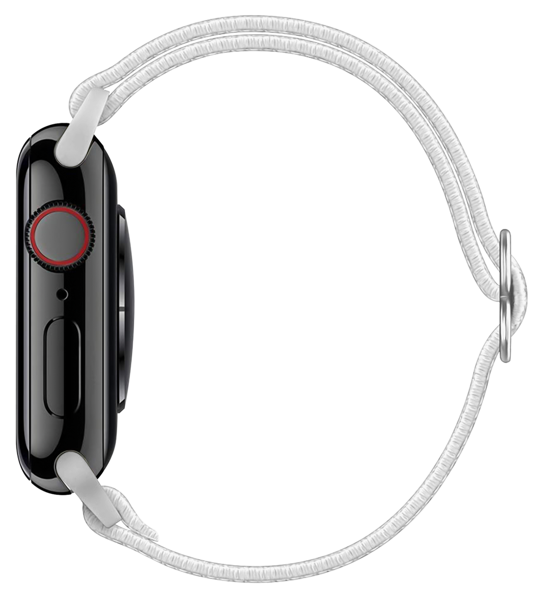 SBG Nylon Apple Watch Bandje - 1-11/SE - 38/40/41/42MM - 6-Pack Donker afbeelding 12
