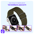 SBG Nylon Apple Watch Bandje - 1-11/SE - 38/40/41/42MM - 6-Pack Donker afbeelding 2