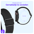 SBG Nylon Apple Watch Bandje - 1-11/SE - 38/40/41/42MM - 6-Pack Donker afbeelding 5