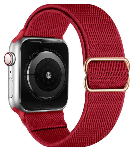 SBG Nylon Apple Watch Bandje - 1-11/SE - 38/40/41/42MM - 6-Pack Licht afbeelding 8