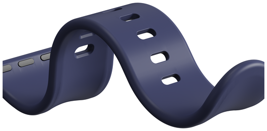 SBG Siliconen Apple Watch Bandje 1-11/SE - 38/40/41/42MM - 6-pack Donker afbeelding 12