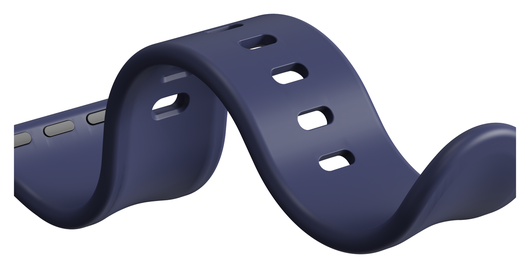 SBG Siliconen Apple Watch Bandje 1-11/SE/Ultra - 49/46/45/44/42MM 6-pack Donker afbeelding 12