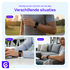 SBG Siliconen Apple Watch Bandje 1-11/SE/Ultra - 49/46/45/44/42MM 6-pack Donker afbeelding 6