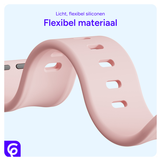 SBG Siliconen Apple Watch Bandje 1-11/SE/Ultra - 49/46/45/44/42MM 6-pack Licht afbeelding 3