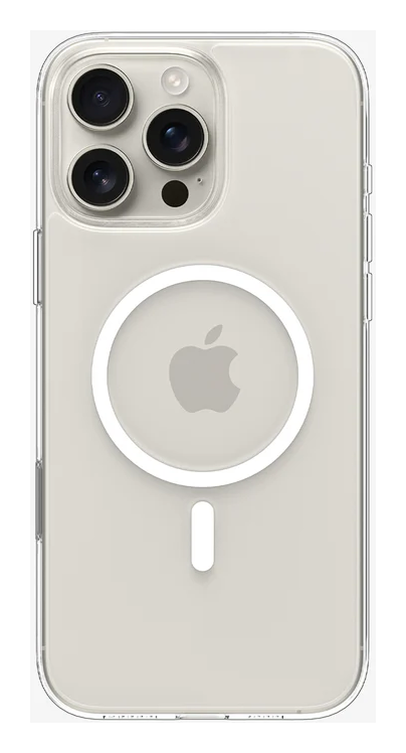 Spigen Thin Fit MagFit Apple iPhone 16 Pro Max Hoesje MagSafe Transparant Wit afbeelding 1