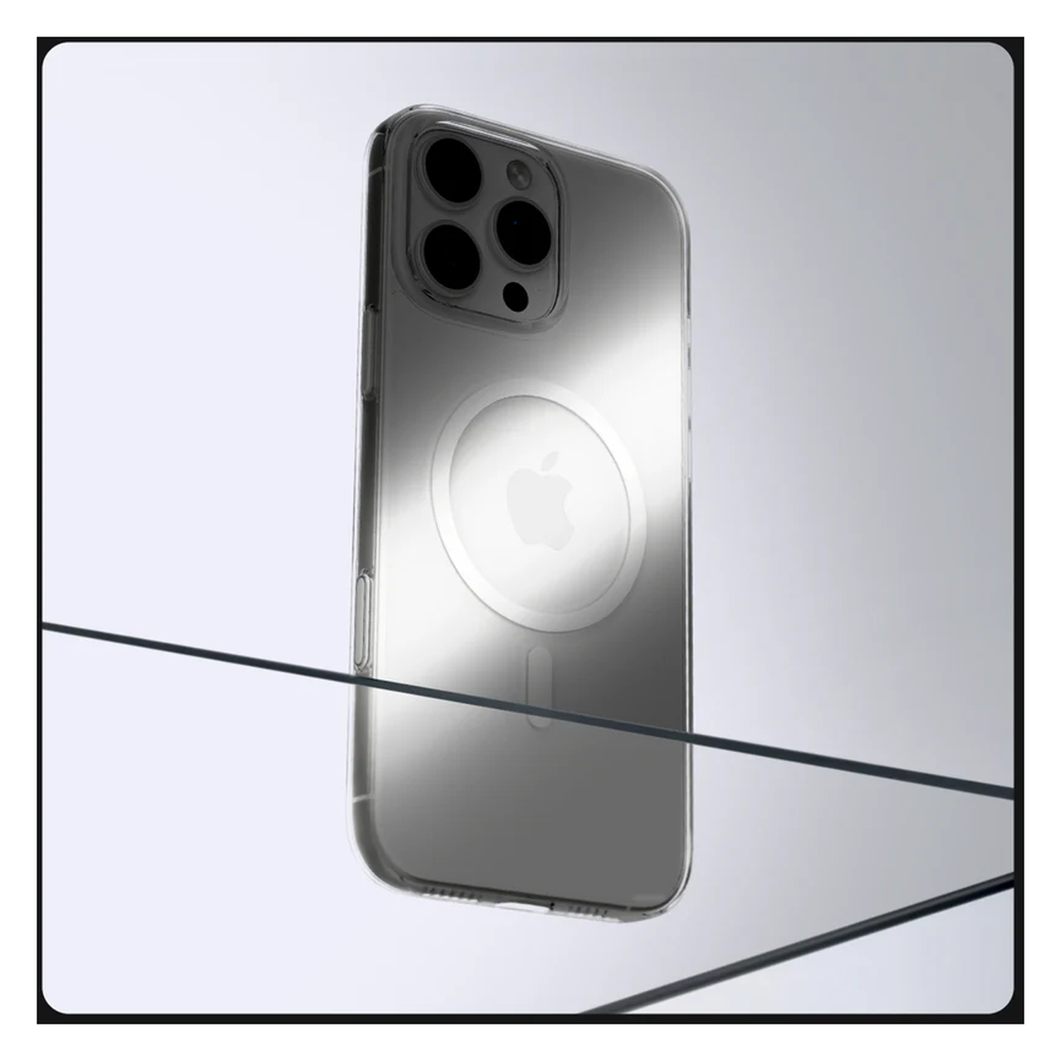 Spigen Thin Fit MagFit Apple iPhone 16 Pro Max Hoesje MagSafe Transparant Wit afbeelding 9