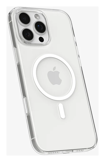 Spigen Thin Fit MagFit Apple iPhone 16 Pro Max Hoesje MagSafe Transparant Wit afbeelding 5