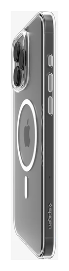 Spigen Thin Fit MagFit Apple iPhone 16 Pro Max Hoesje MagSafe Transparant Wit afbeelding 6