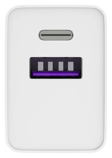 Buddi 30W USB-C & USB-A Oplader met Buddi Flex Lightning Kabel 2M Wit afbeelding 3