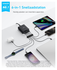 Anker (112W) Desktop Charger 6-in-1 Oplaadstation USB/USB-C Snellader Zwart afbeelding 3