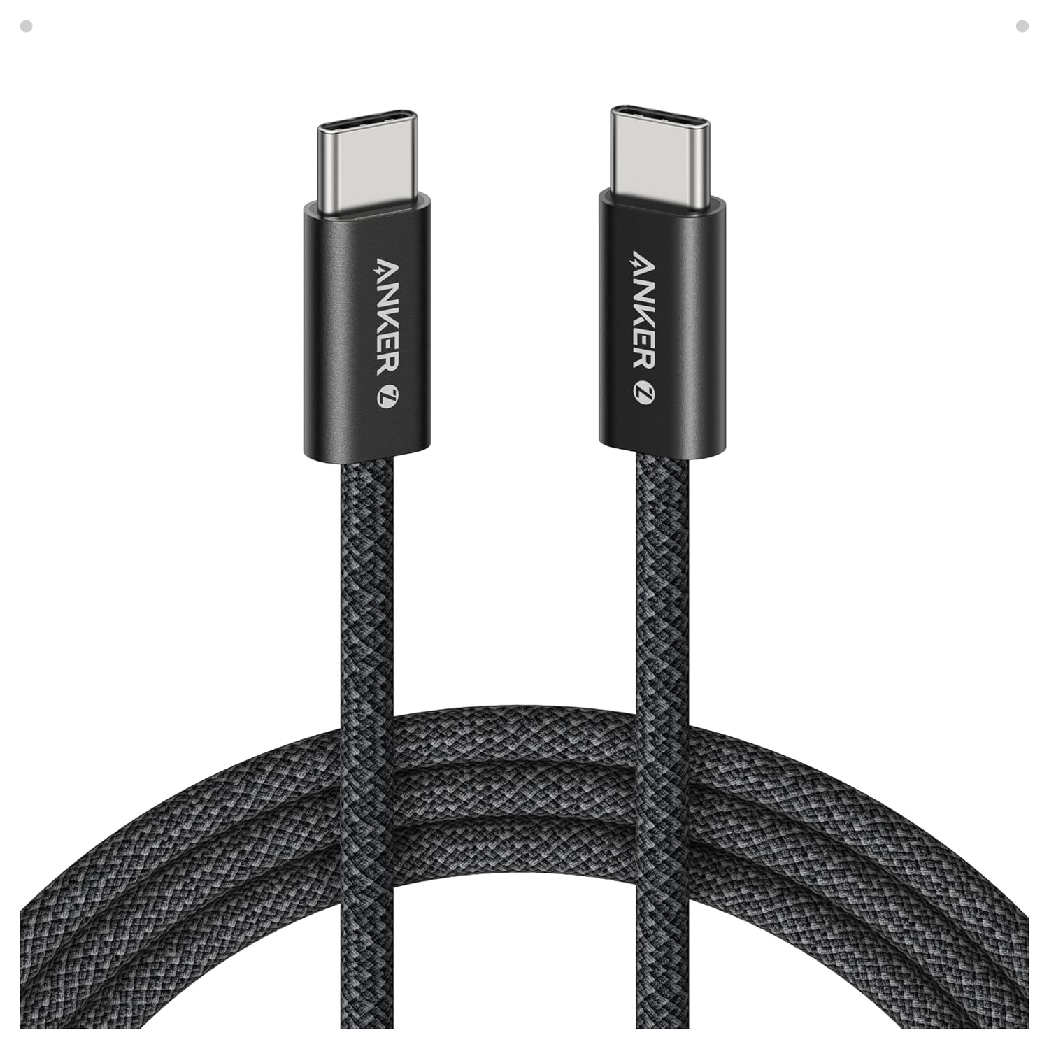 Anker Zolo (240W) USB-C naar USB-C Kabel Ultra Fast Charge 1.8M Zwart afbeelding 1