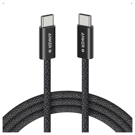 Anker Zolo (240W) USB-C naar USB-C Kabel Ultra Fast Charge 1.8M Zwart afbeelding 1