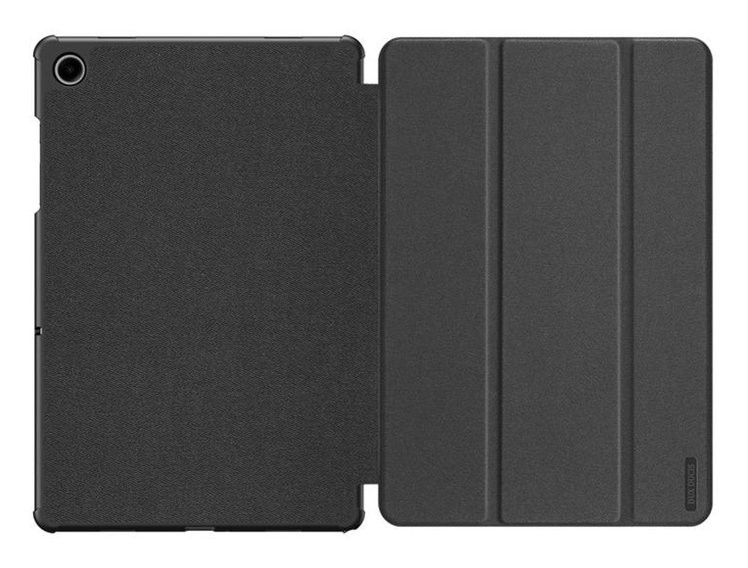Dux Ducis Domo Samsung Galaxy Tab A11 Plus/A9 Plus Hoes Tri-Fold Book Case Zwart afbeelding 2