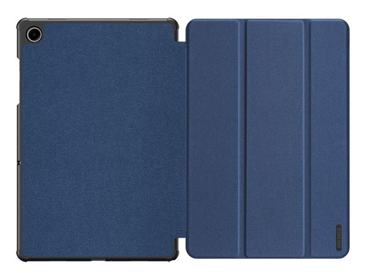 Dux Ducis Domo Samsung Galaxy Tab A11 Plus/A9 Plus Hoes Tri-Fold Book Case Blauw afbeelding 2