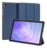 Dux Ducis Domo Samsung Galaxy Tab A11 Plus/A9 Plus Hoes Tri-Fold Book Case Blauw