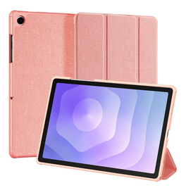 Dux Ducis Domo Samsung Galaxy Tab A11 Plus/A9 Plus Hoes Tri-Fold Book Case Roze afbeelding