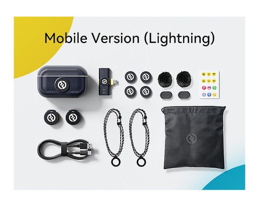 Hollyland LARK M2 DUO met Lightning Connector Zwart afbeelding 18