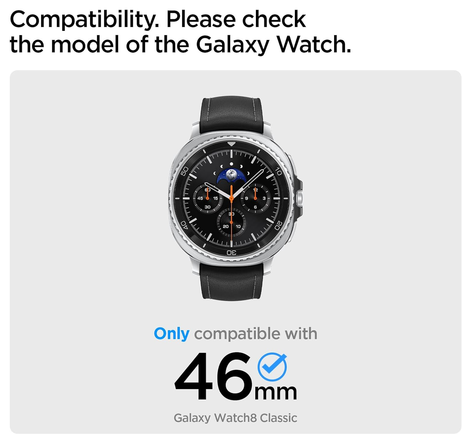 Spigen Bezel Tune Samsung Galaxy Watch 8 Classic Bezel Ring Protector afbeelding 6