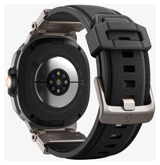 Spigen DuraPro Armor - Samsung Galaxy Watch 8 Bandje - Zwart afbeelding 8