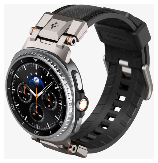 Spigen DuraPro Armor - Samsung Galaxy Watch 8 Bandje - Zwart afbeelding 10