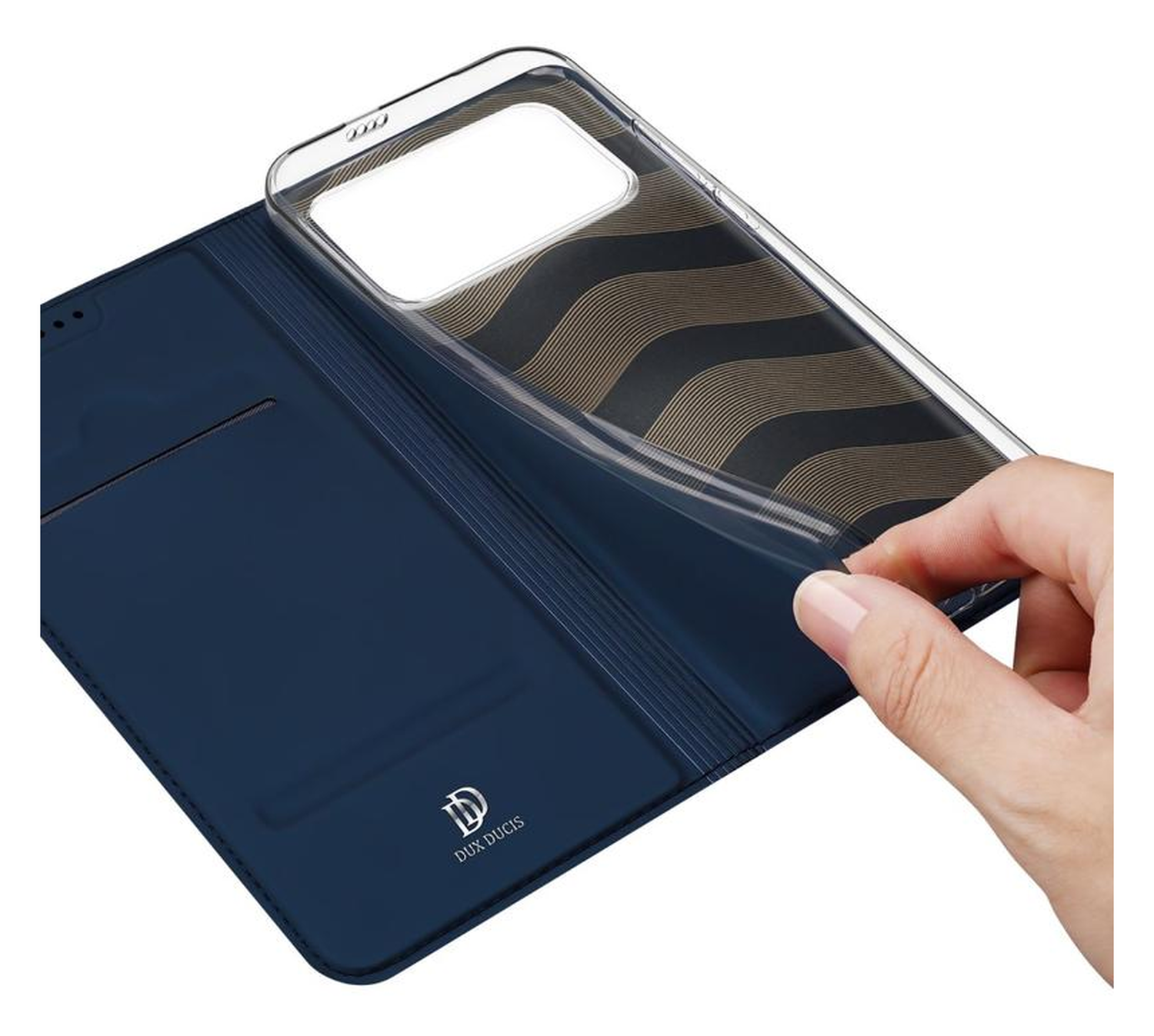 Dux Ducis Skin Pro Xiaomi Poco F8 Ultra Hoesje Portemonnee Book Case Blauw afbeelding 7